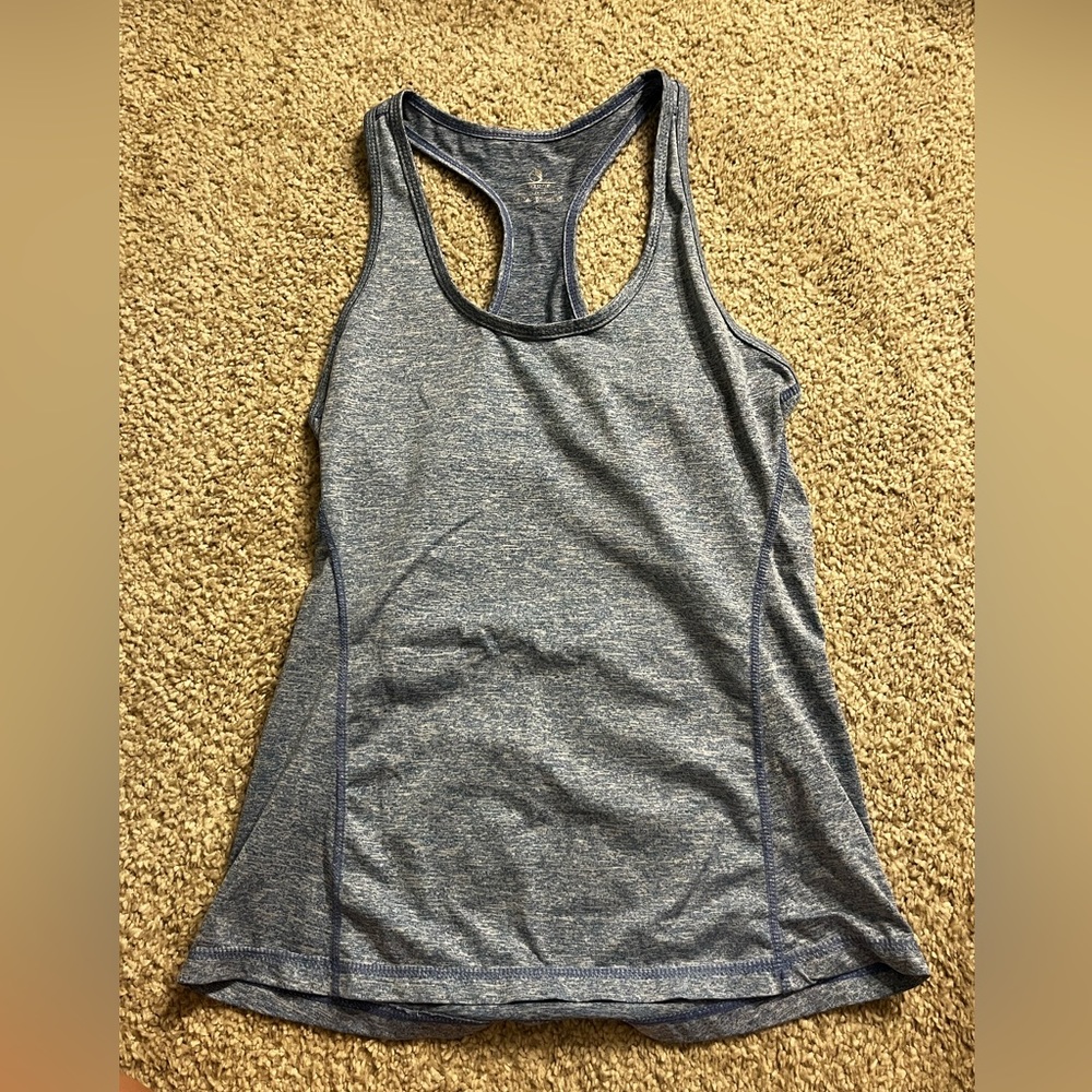 Light Blue RacerBack Workout Tank